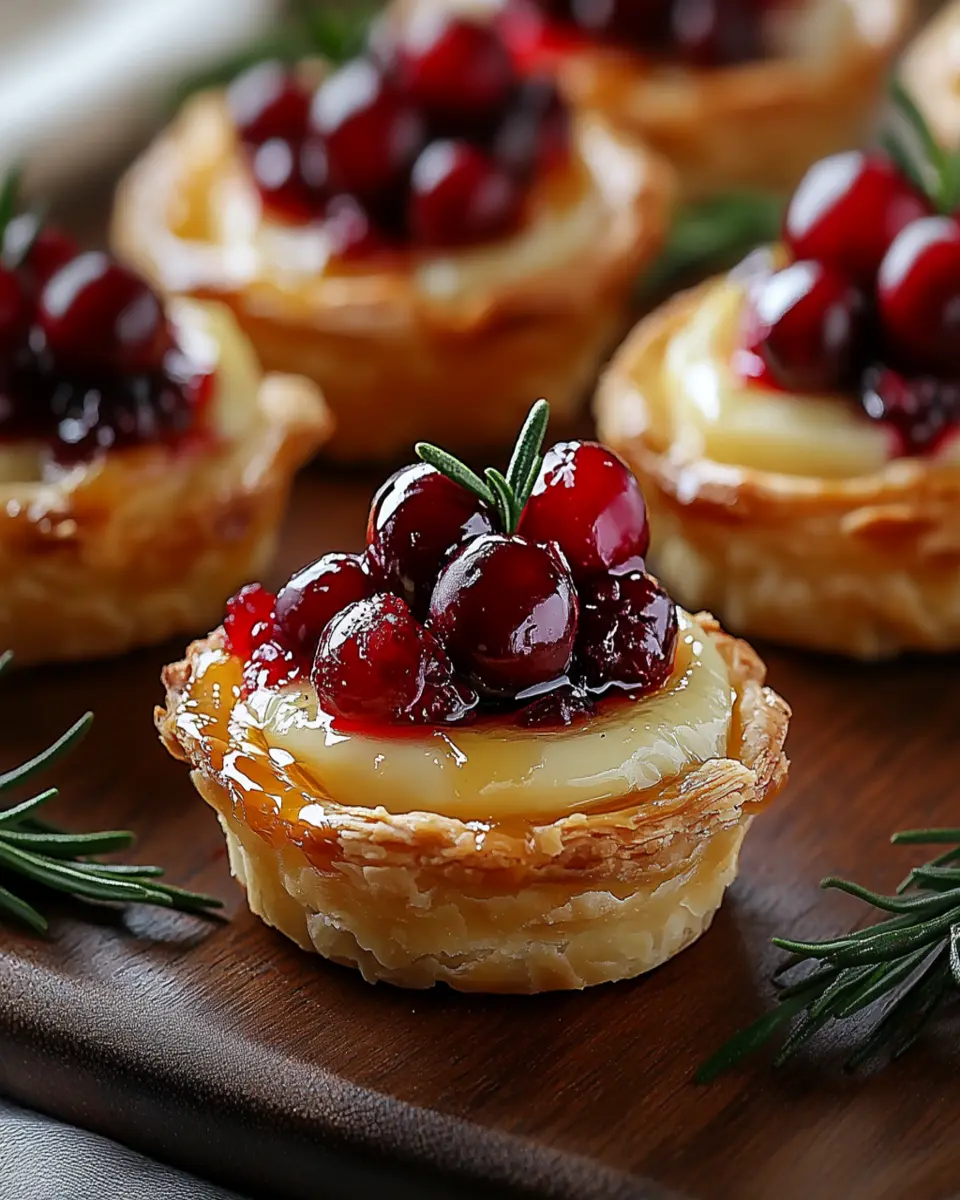 Cranberry Brie Tartlets First Image First Image