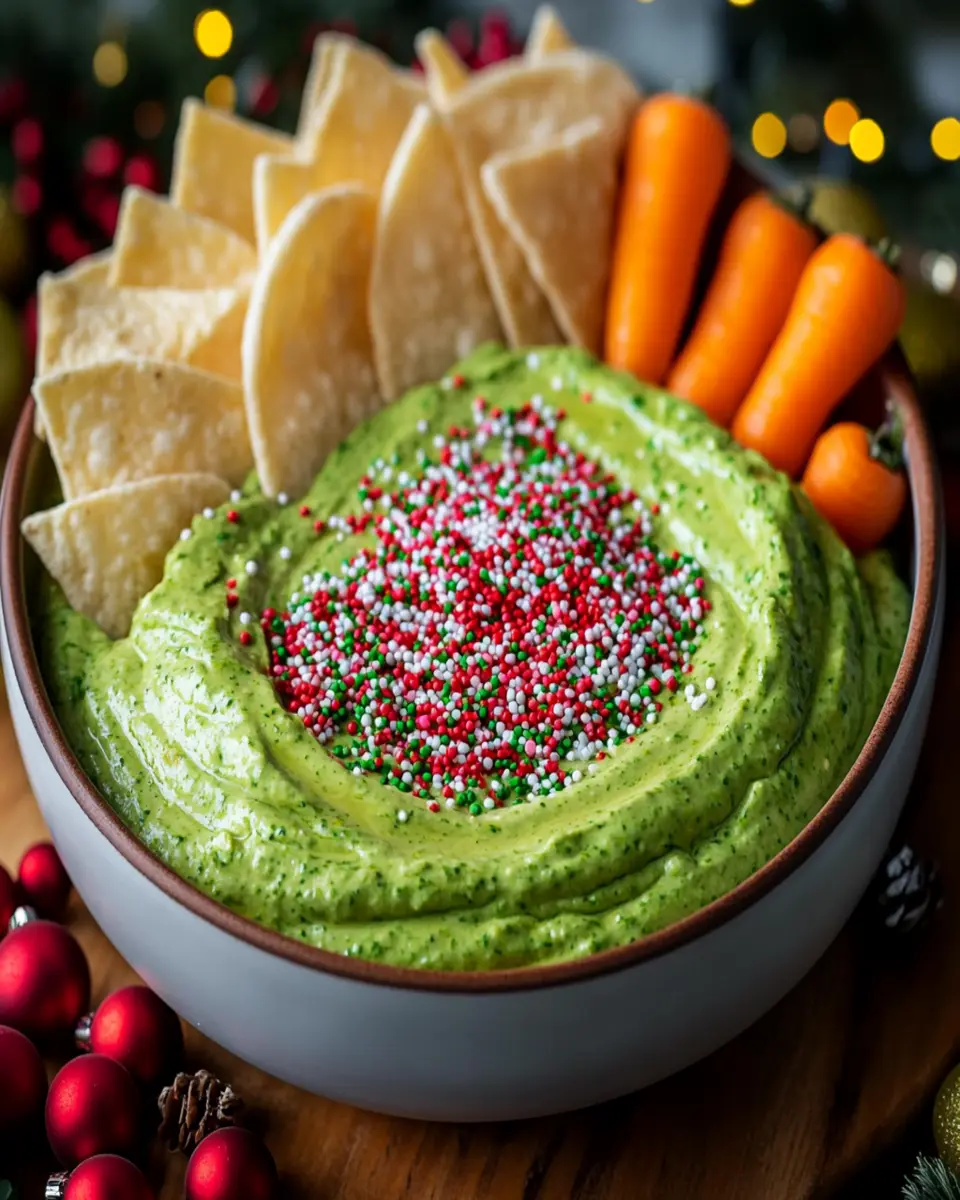 Festive Grinch Dip Whimsical First Image First Image