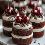Mini Black Forest Cakes First Image First Image