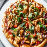 Thai Chicken Pizza First Image First Image