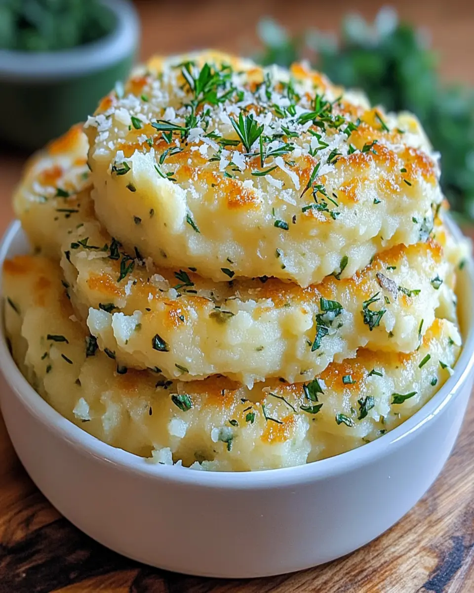 Cheesy Herb Mashed Potato First Image First Image