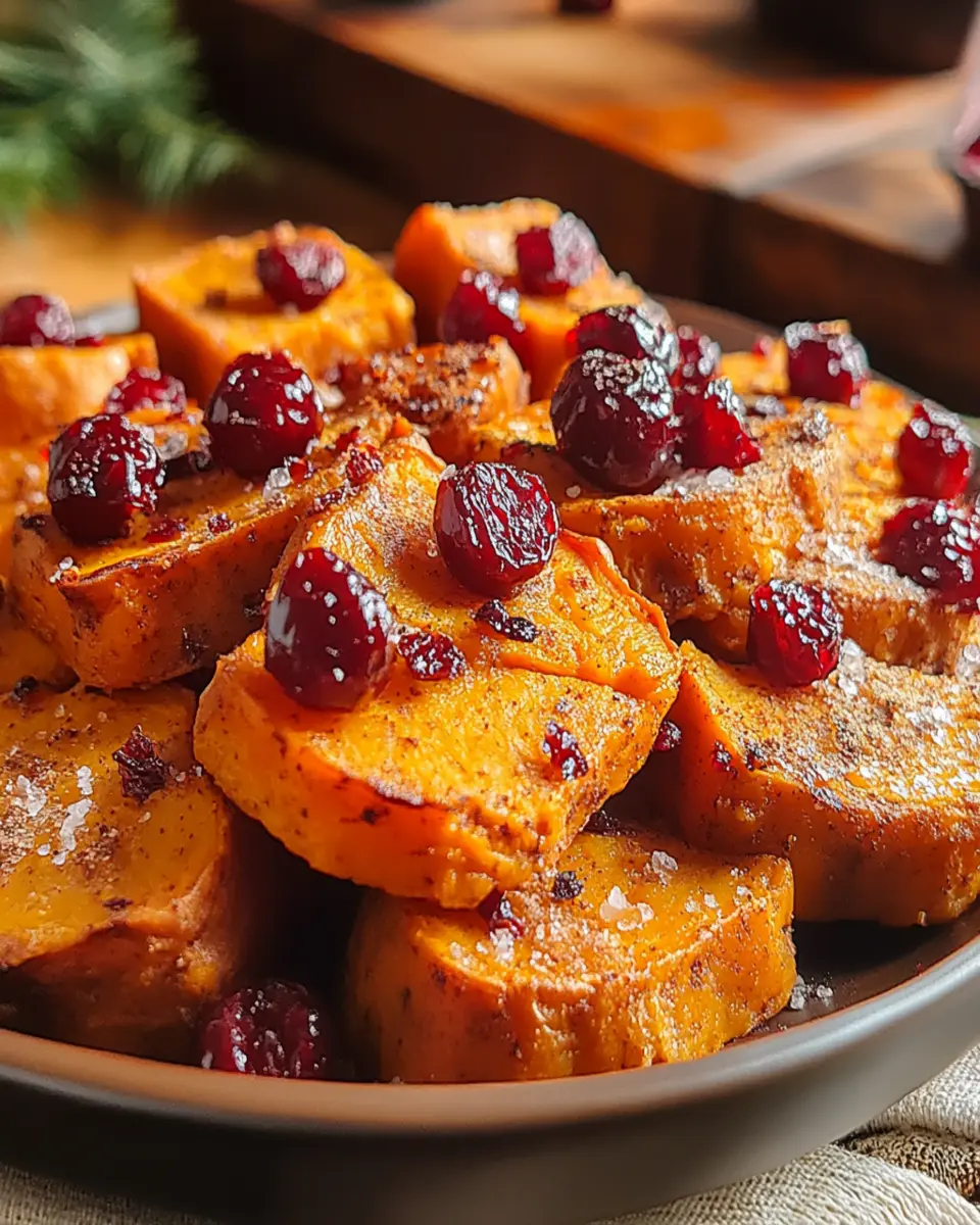Spiced Sweet Potato Cranberry First Image First Image