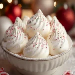 Peppermint Snow Meringue Bites First Image First Image