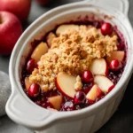 Cranberry Apple Cobbler First Image First Image