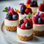 Mini No-Bake Cheesecakes First Image First Image