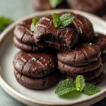 Chocolate Mint Cookies First Image First Image