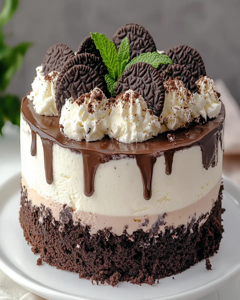Cookies and Cream Ice Cream Cake First Image First Image