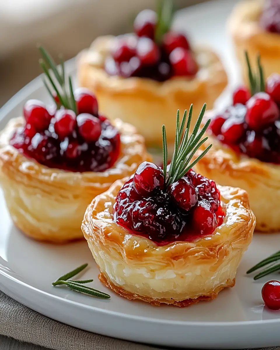 Cranberry Brie Tartlets First Image First Image