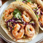 Irresistible Shrimp Tacos with Cabbage Slaw Recipe First Image First Image