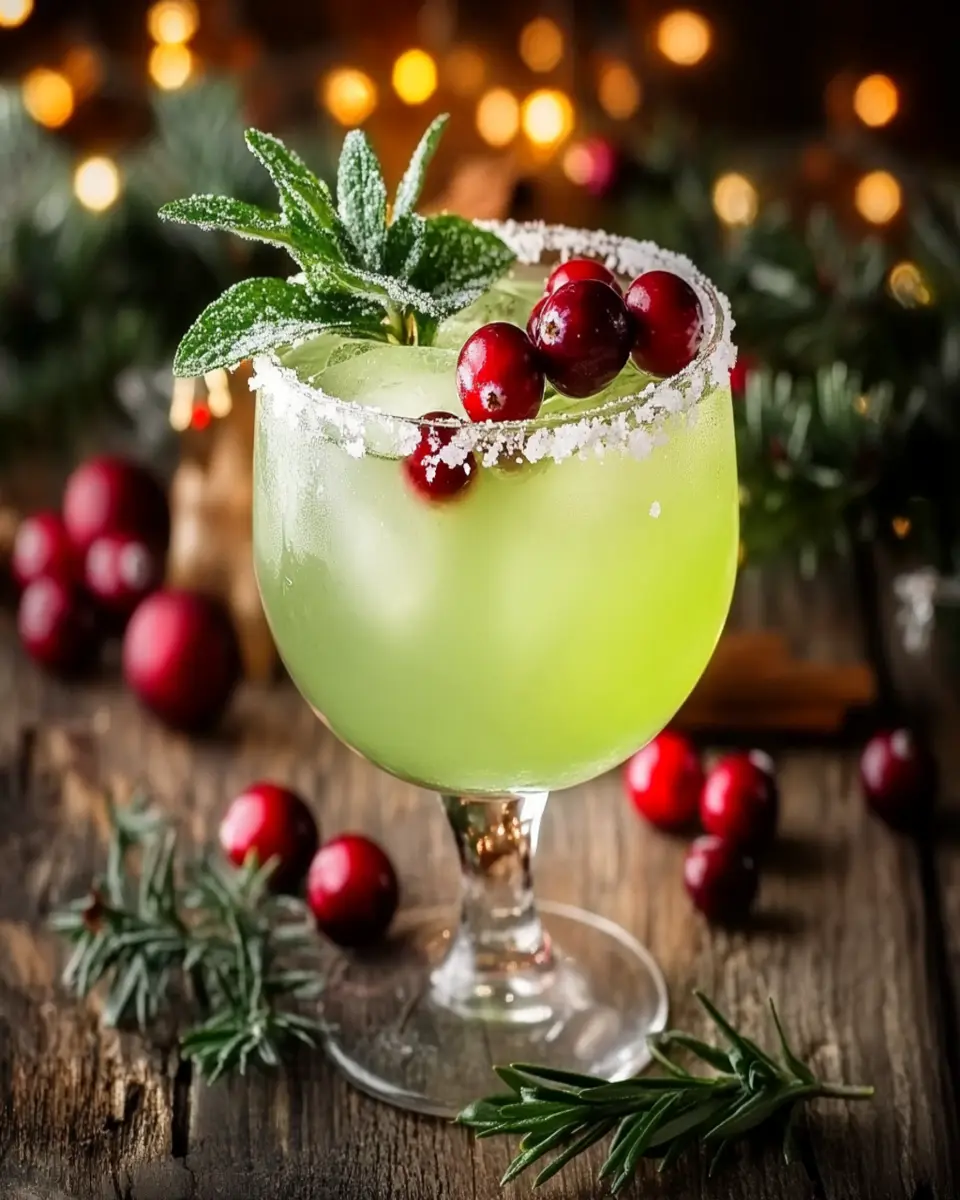 Christmas Mistletoe Margarita First Image First Image