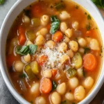 Vegetarian Minestrone Soup First Image First Image