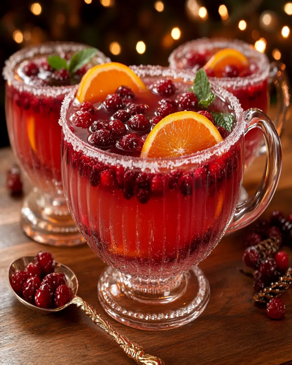 Festive & Flavorful Frost Christmas Punch First Image First Image