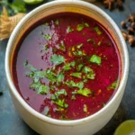Beetroot Rasam Recipe (Beetroot Saaru) First Image First Image