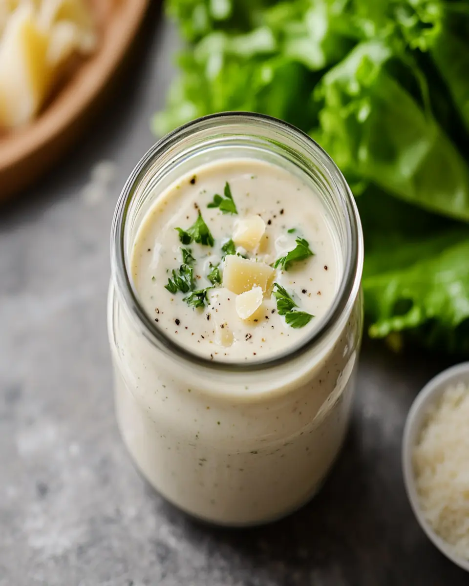 Homemade Caesar Dressing First Image First Image