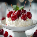 Cherries in the Snow Dessert First Image First Image