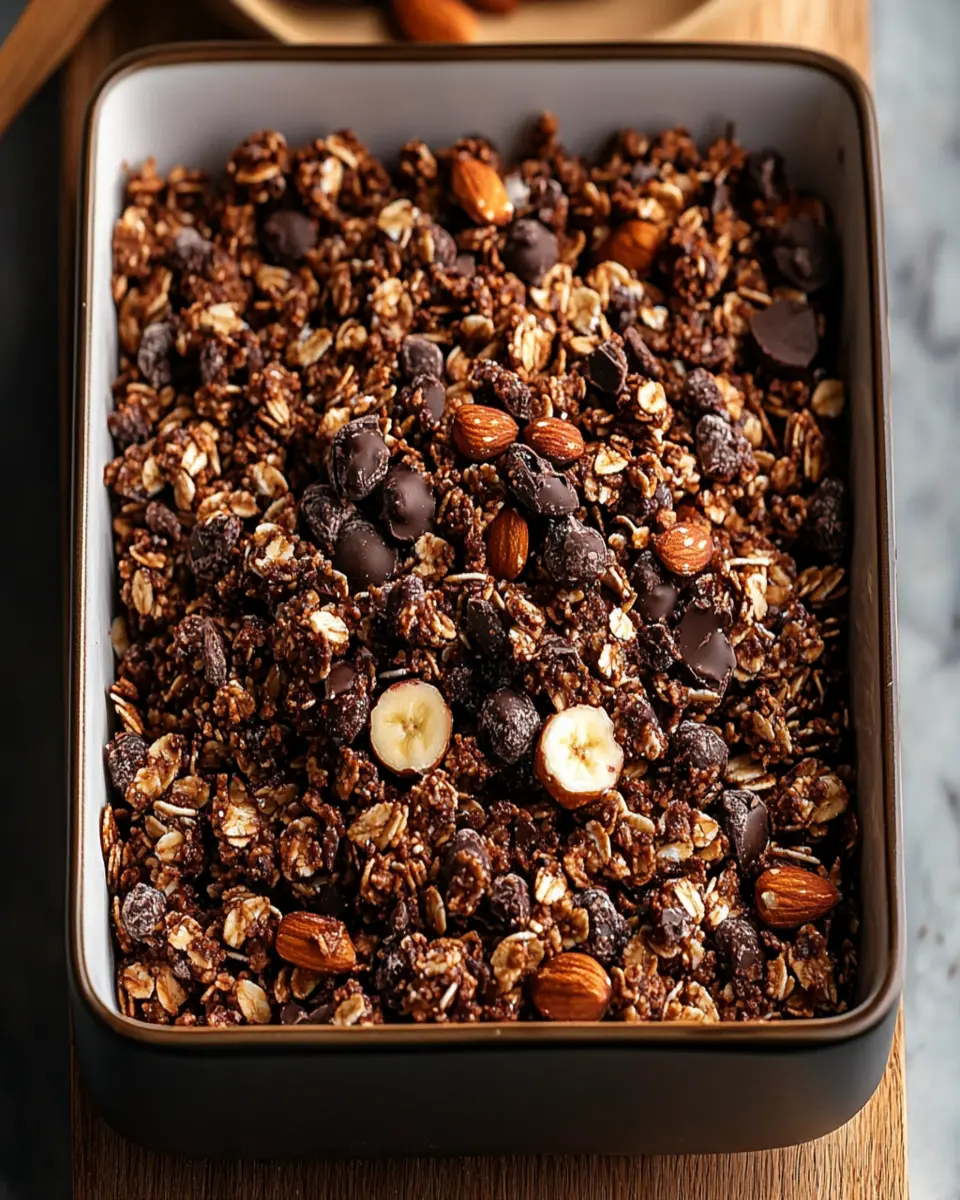 Crunchy Chocolate Granola First Image First Image