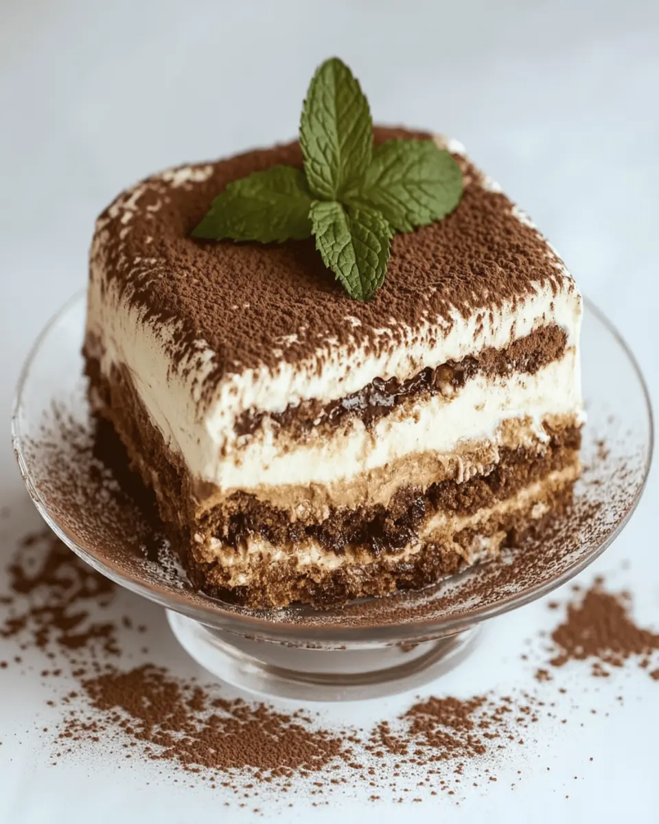No-Bake Easy Tiramisu Recipe (No Raw Eggs, Make-Ahead) First Image First Image