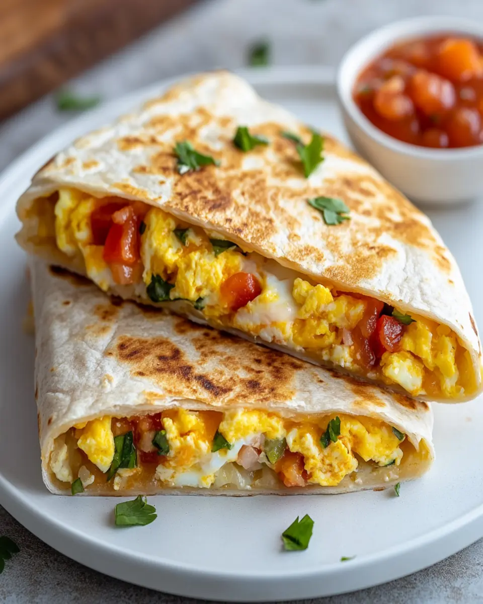 Breakfast Quesadilla Crunch Wrap First Image First Image