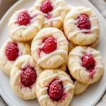 5 Ingredient Raspberry Cheesecake Cookies First Image First Image