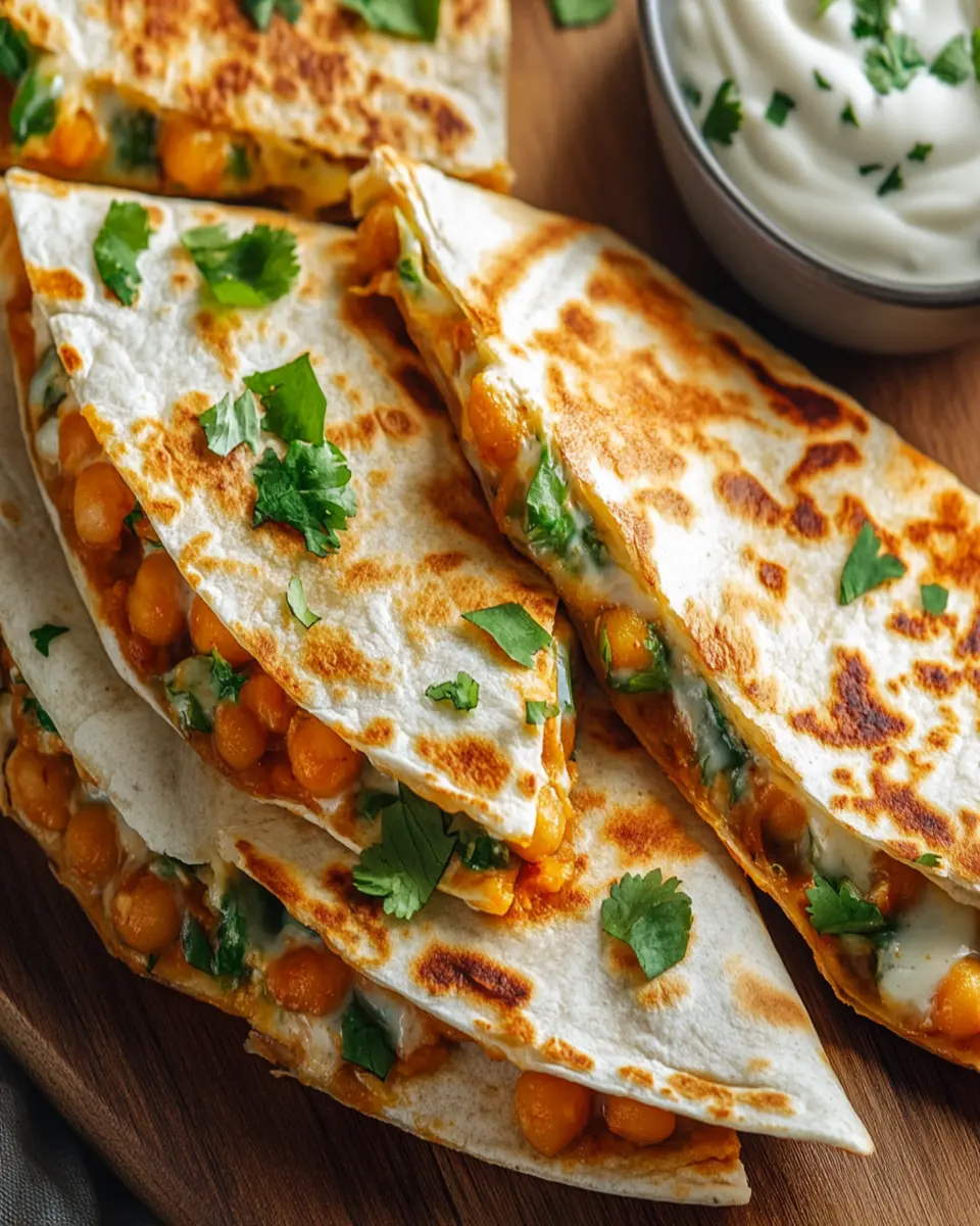 Buffalo Chickpea Quesadillas First Image First Image