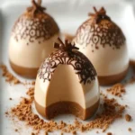 Gingerbread Latte Mousse Domes First Image First Image