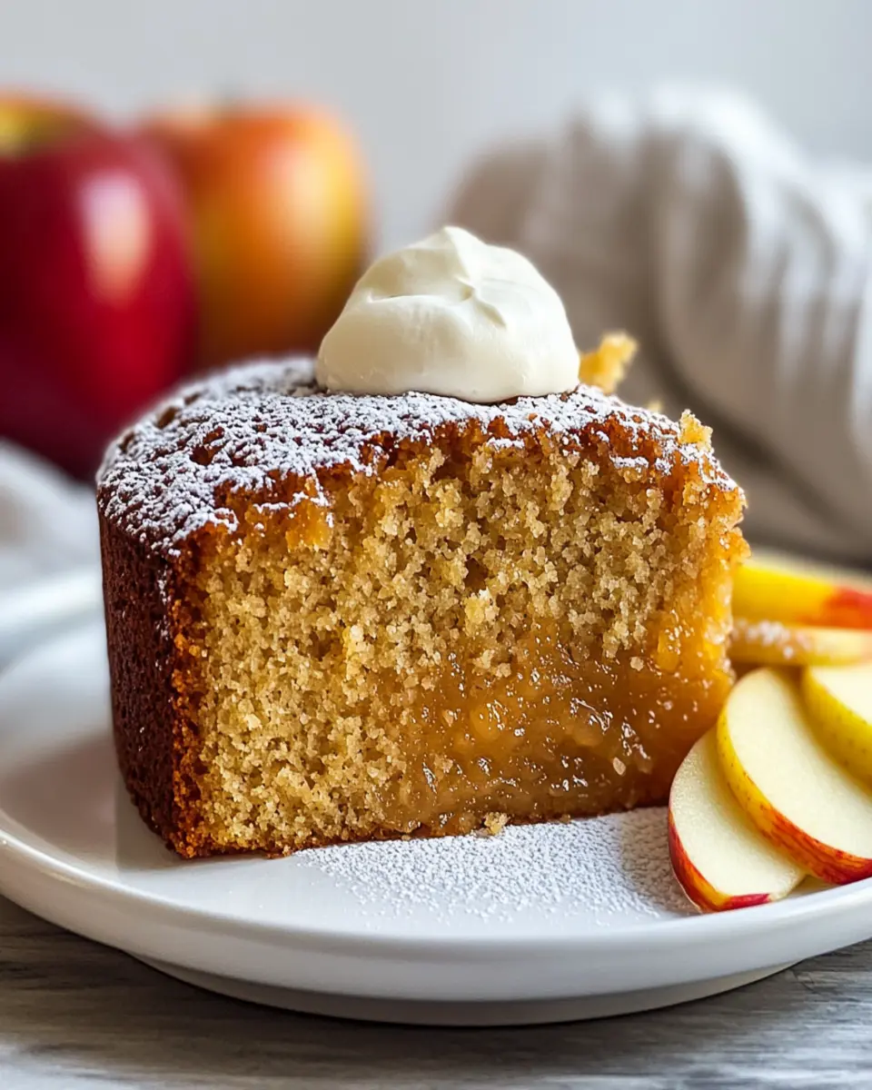 Heavenly Applesauce Cake Recipe - A Cozy Delight First Image First Image