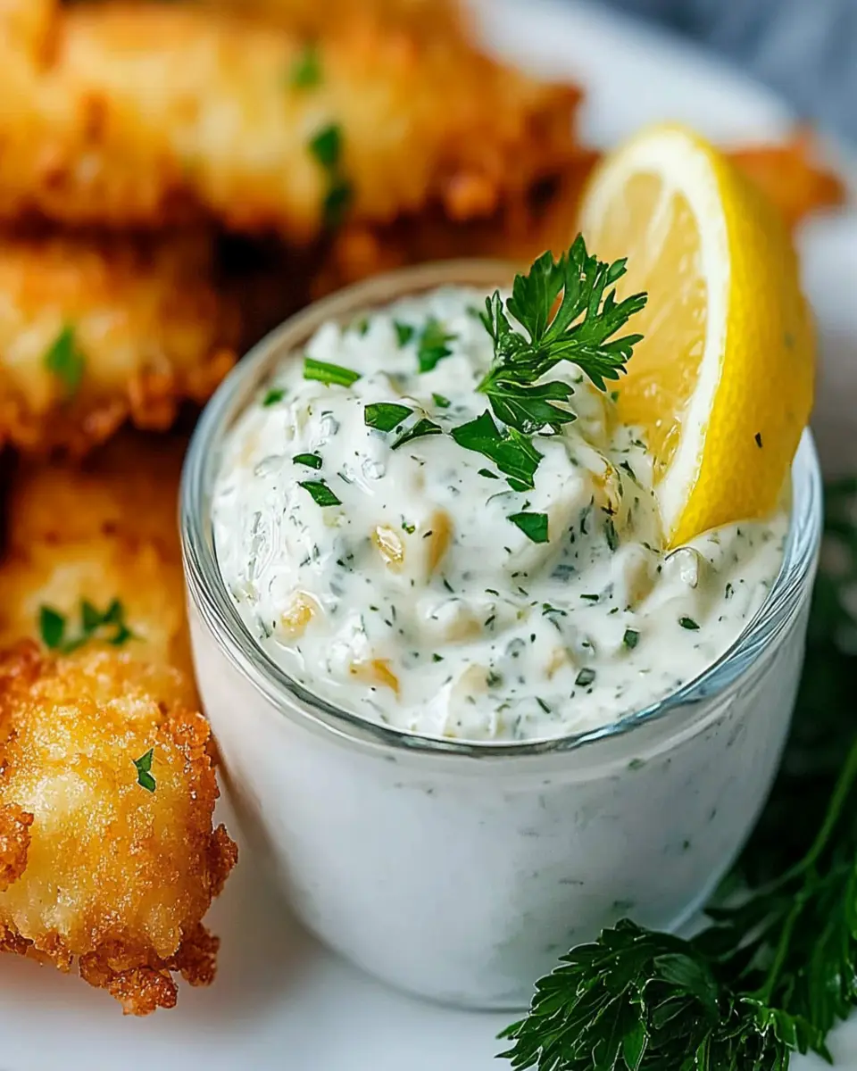 Easy Homemade Tartar Sauce First Image First Image