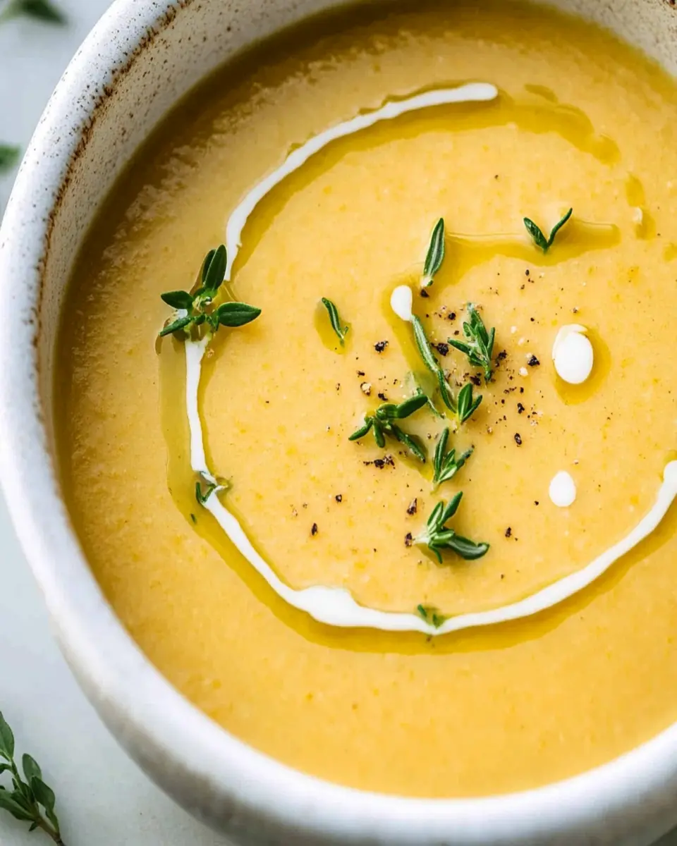 Yellow Squash Soup First Image First Image