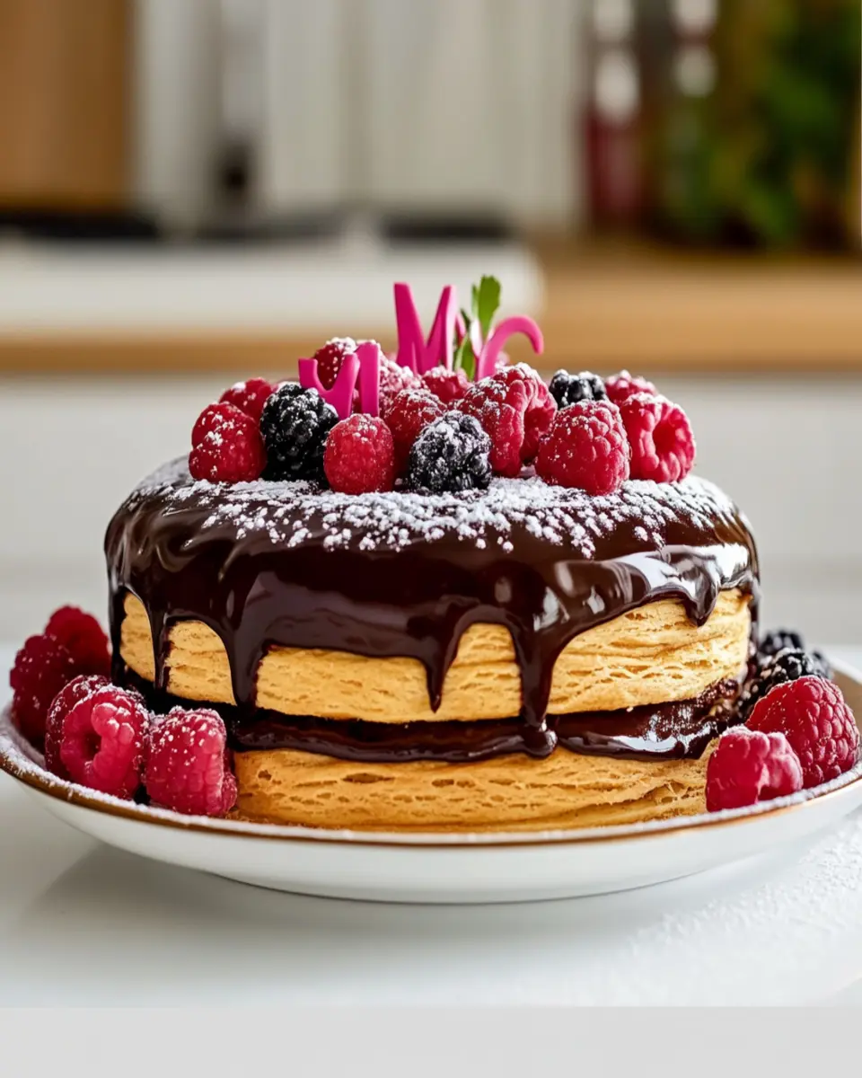No-Bake Biscuit Cake First Image First Image