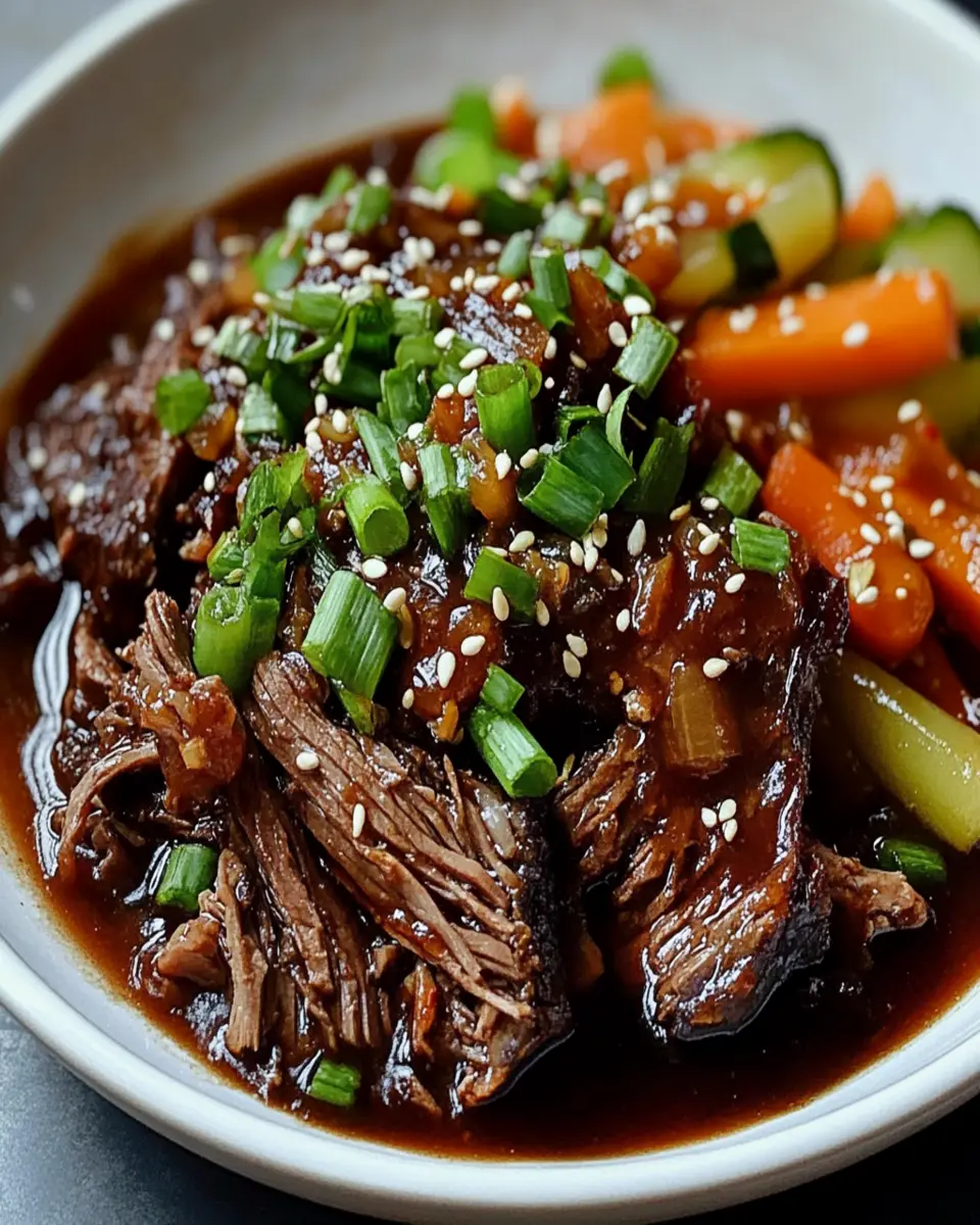 Korean Style Pot Roast First Image First Image