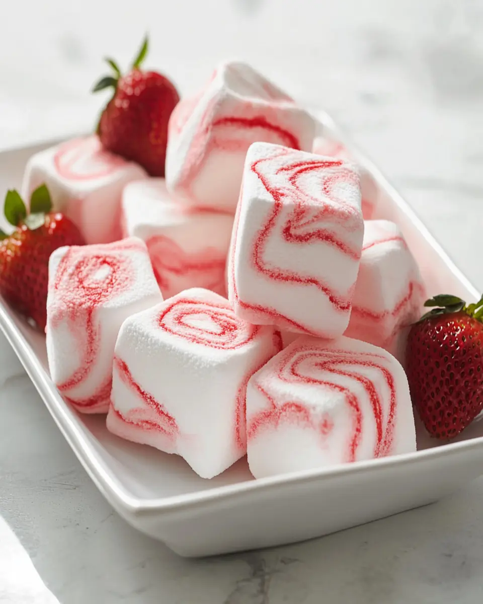 Strawberry Swirl Marshmallows: How to Make These Fluffy Treats at Home First Image First Image