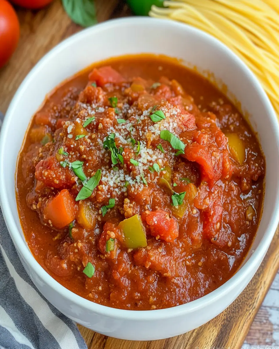 Instant Pot Spaghetti Sauce First Image First Image