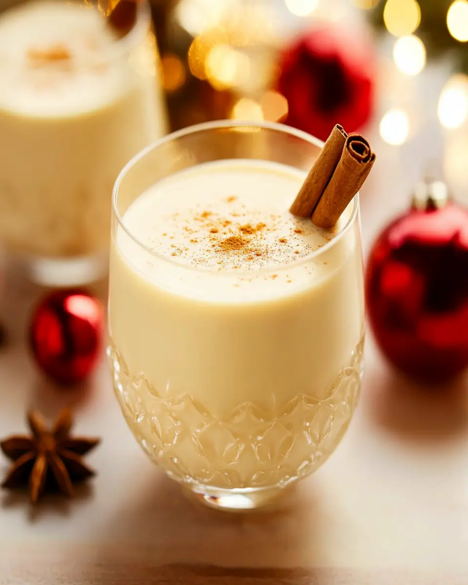 Dairy Free Eggnog First Image First Image