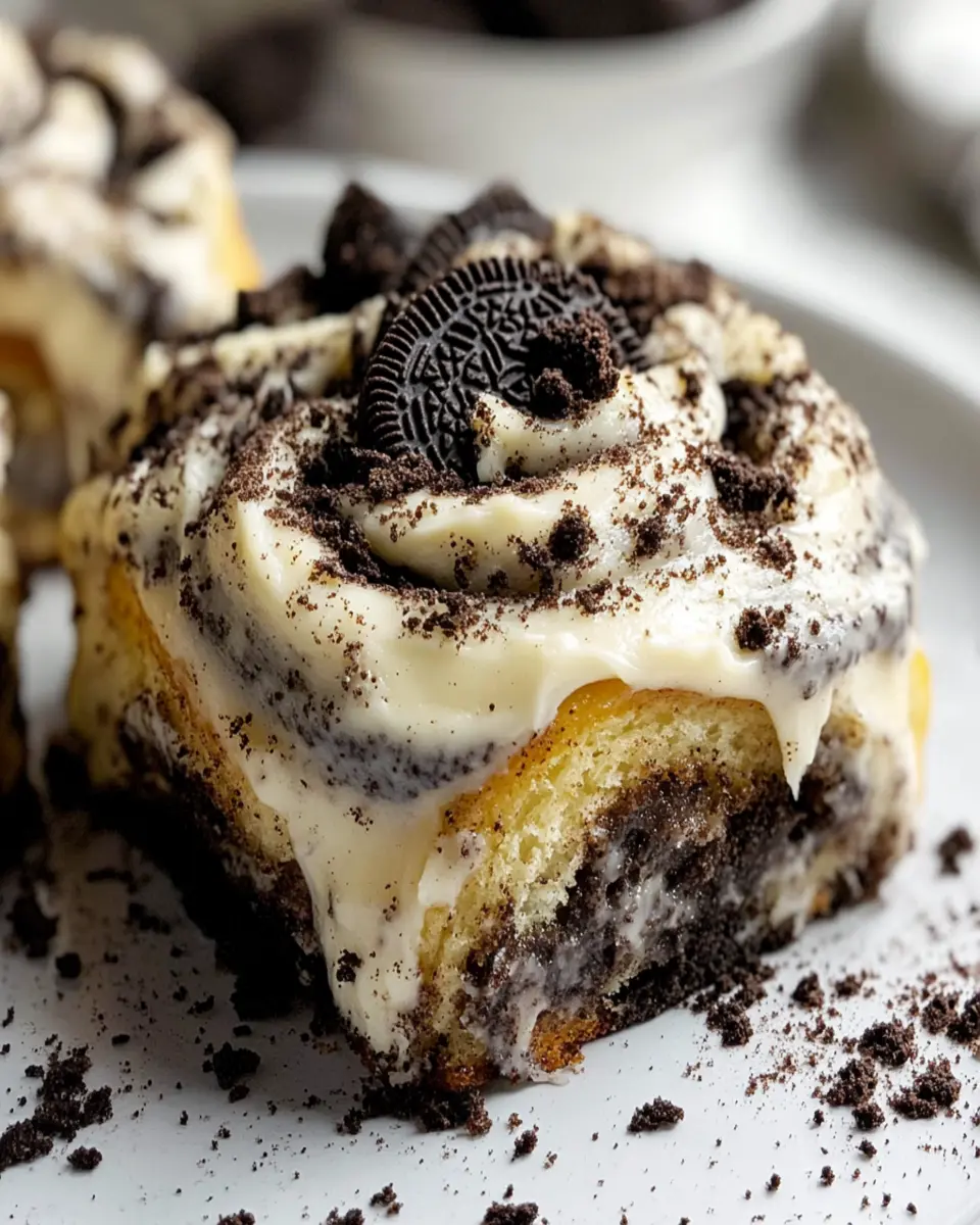 Oreo Cinnamon Roll Recipe First Image First Image
