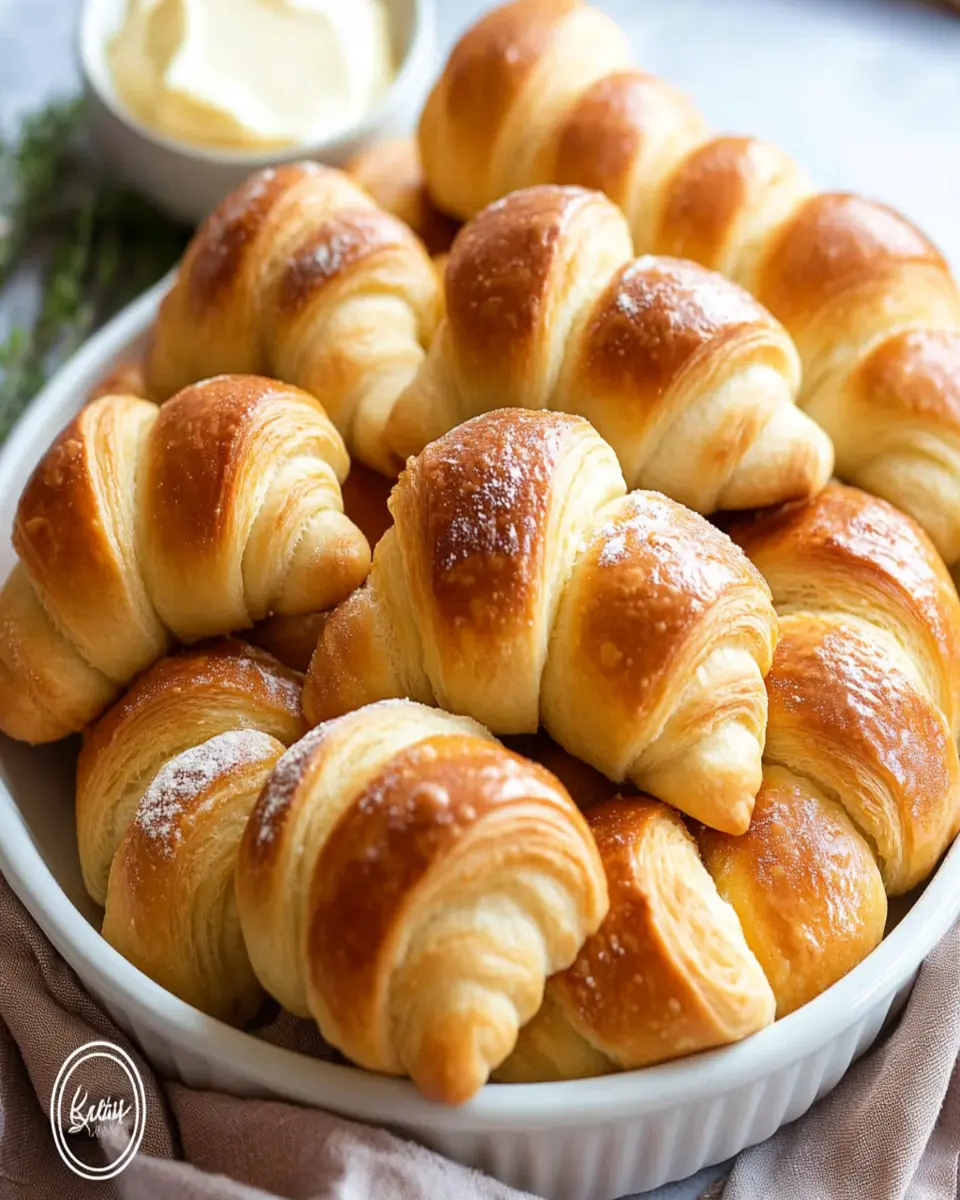 Homemade Crescent Rolls First Image First Image