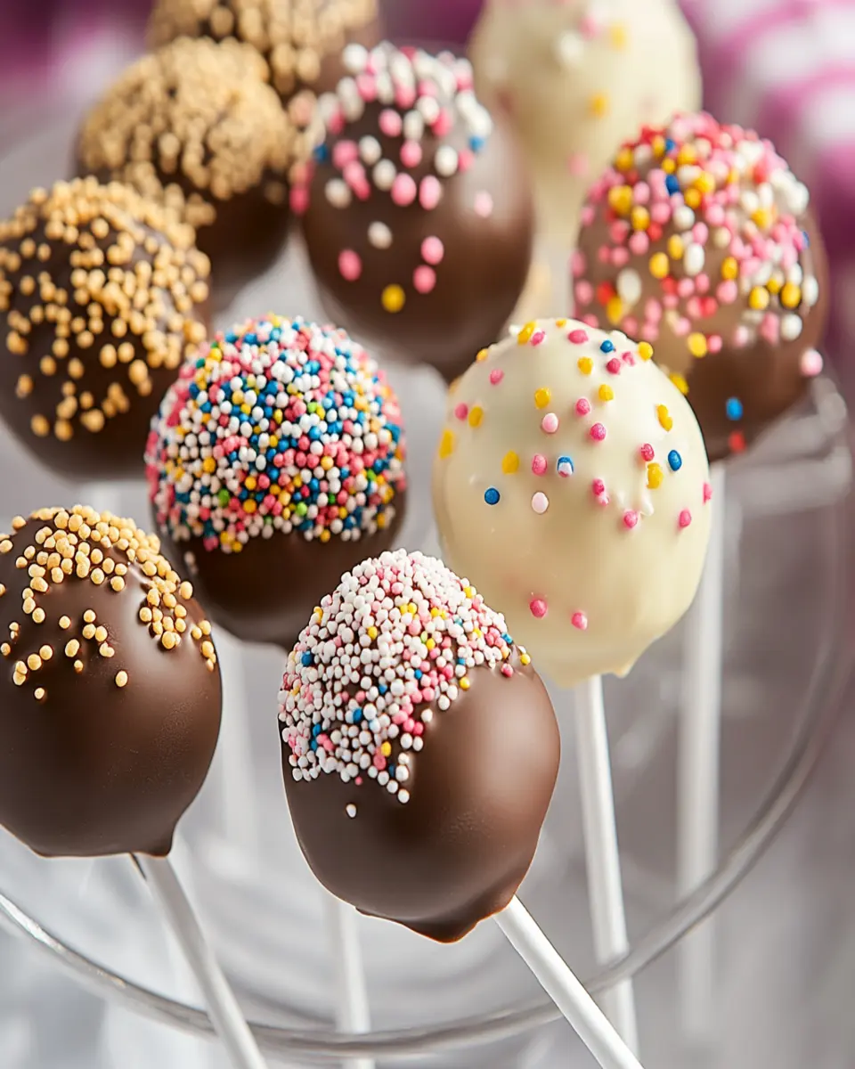 How to make Cake Pops First Image First Image