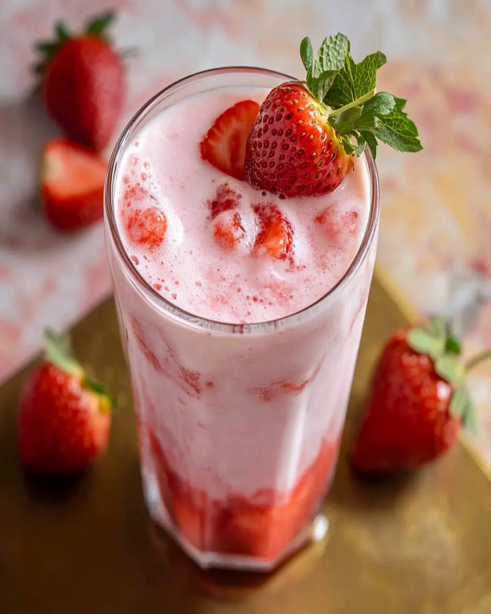 Korean Strawberry Milk First Image First Image