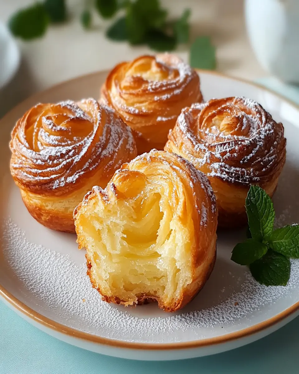 Delicious Cruffins Recipe: Flaky, Sweet, and Irresistible! First Image First Image