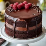 Decadent Double Chocolate Layer Cake Recipe to Indulge In First Image First Image