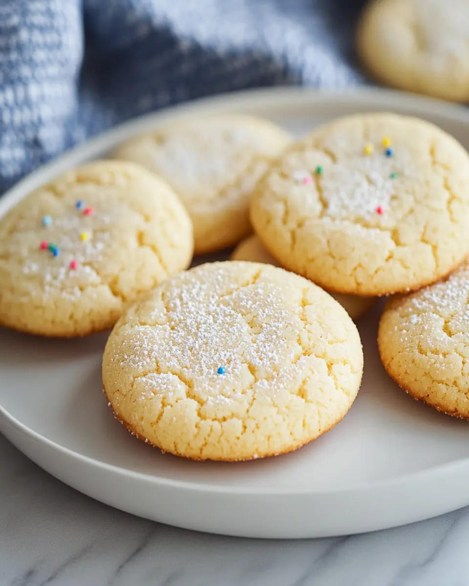 Small Batch Sugar Cookies First Image First Image