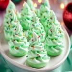 Christmas Tree Meringue Cookies First Image First Image