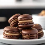 Chocolate Macarons First Image First Image