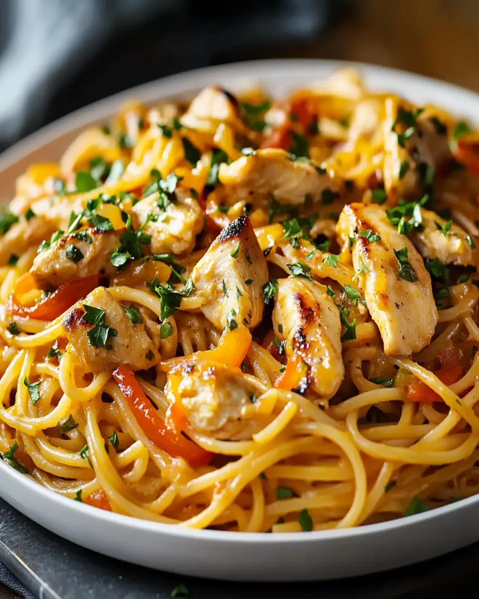 Monterey Chicken Spaghetti First Image First Image