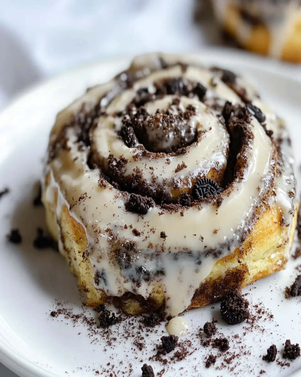 Oreo Cinnamon Roll Recipe First Image First Image