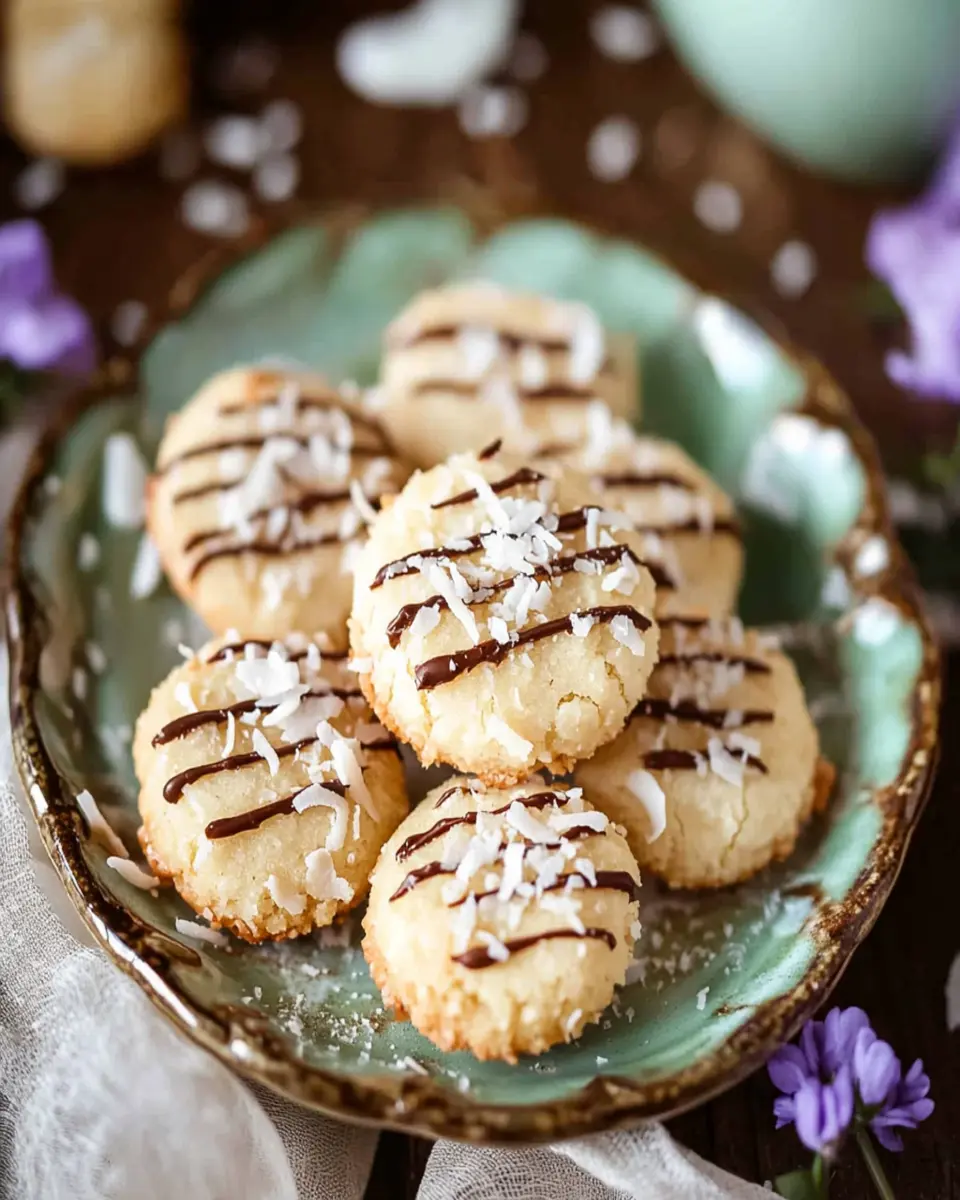 Coconut Shortbread Cookies First Image First Image