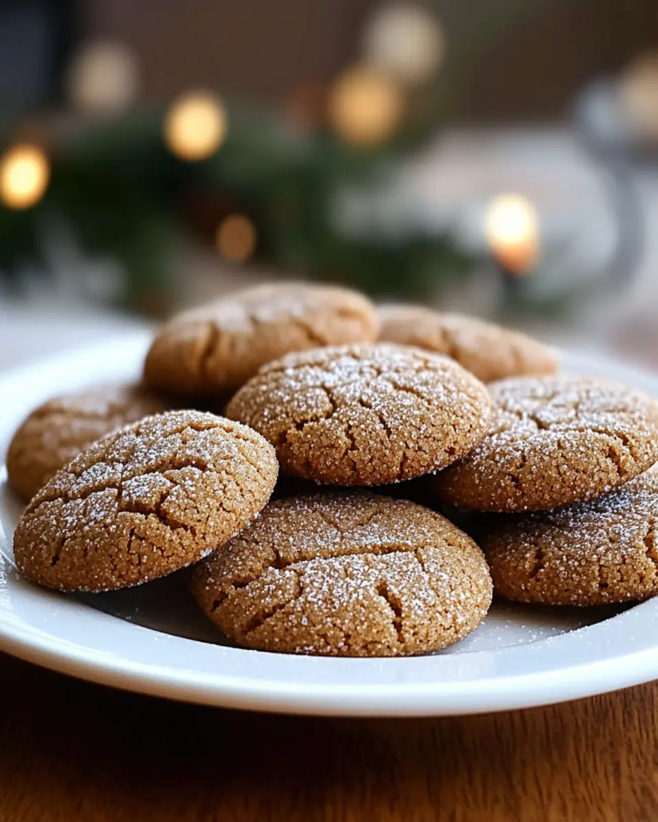 Easy Ginger Snap Cookies First Image First Image
