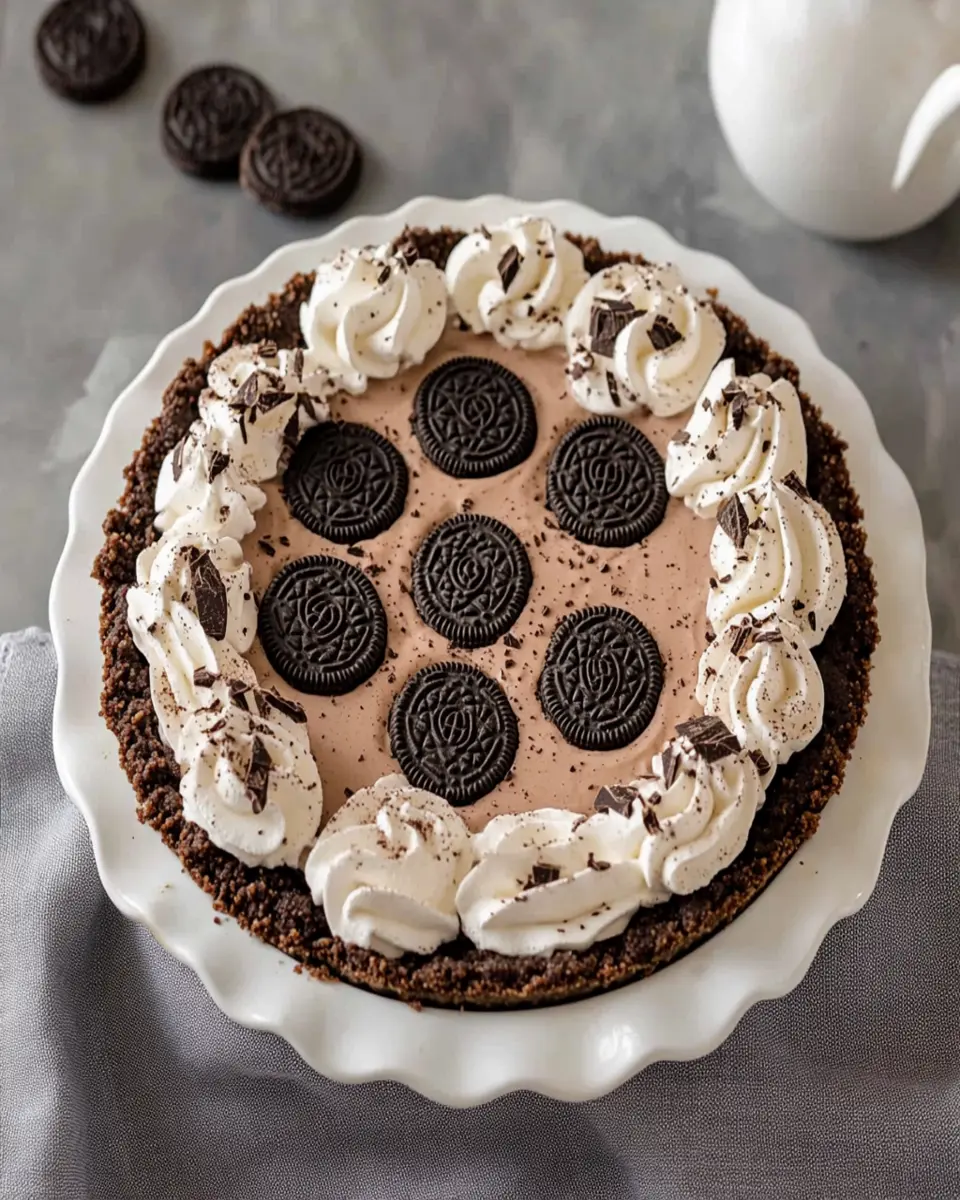 Oreo Pie First Image First Image