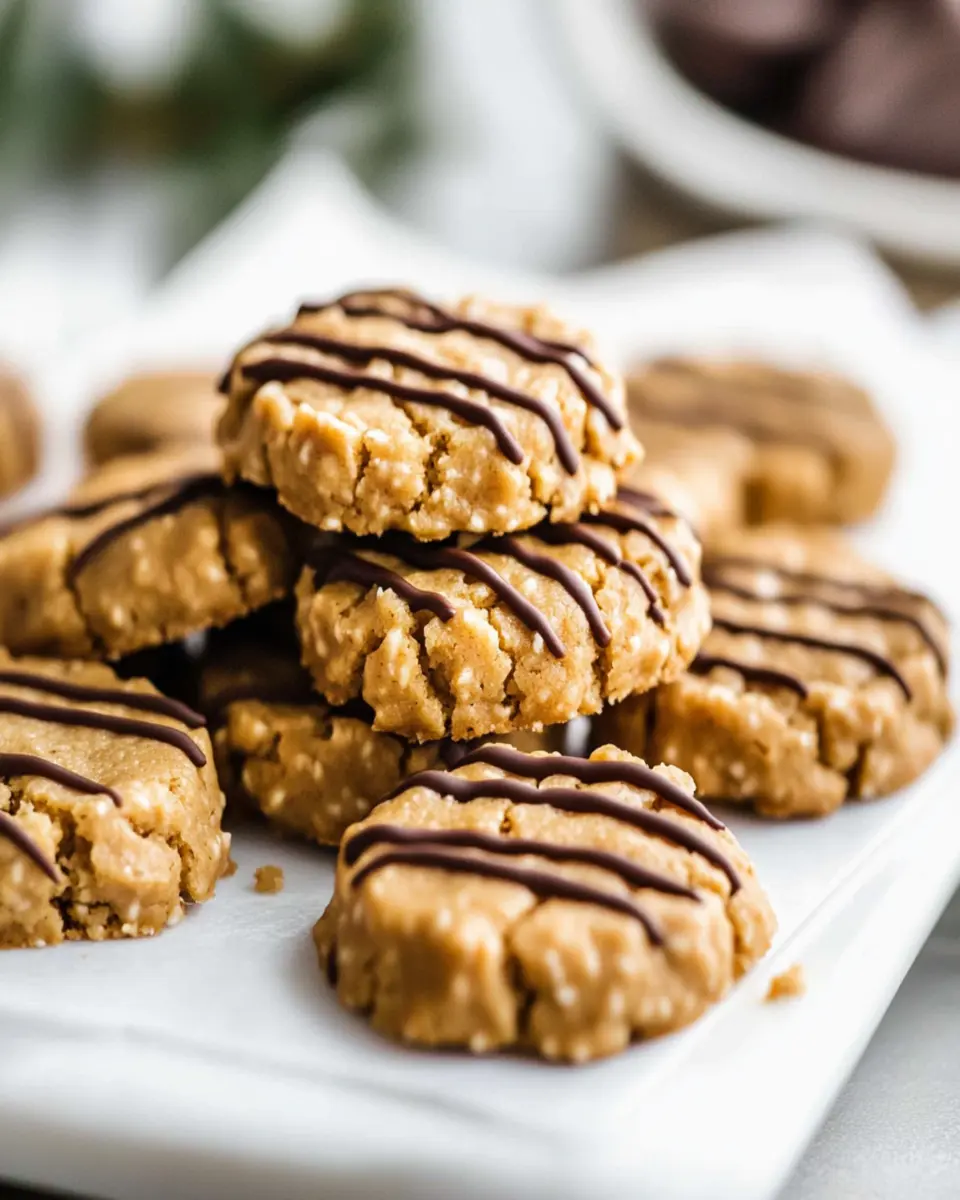 Peanut Butter No Bake Cookies First Image First Image