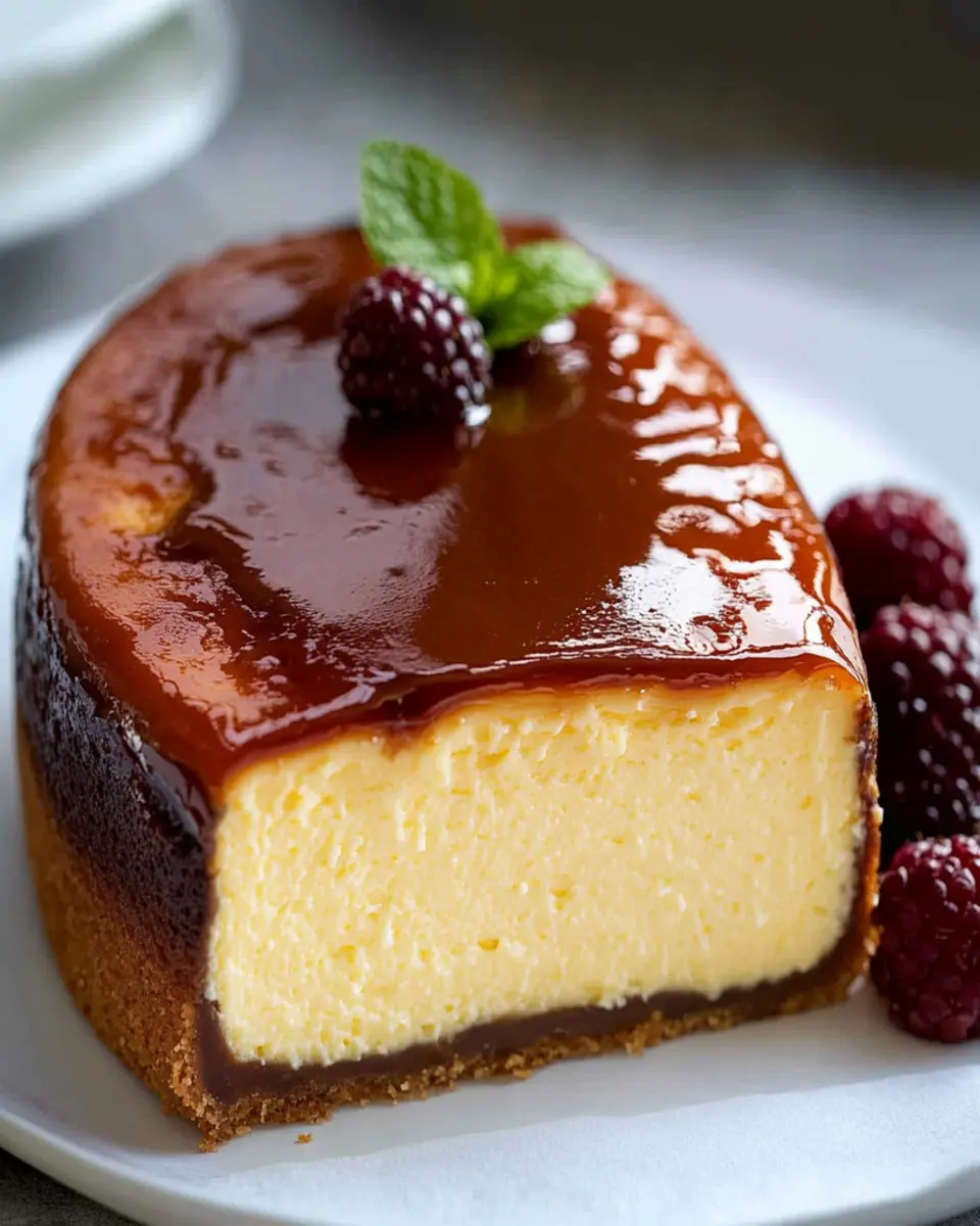 Easy Burnt Basque Cheesecake First Image First Image