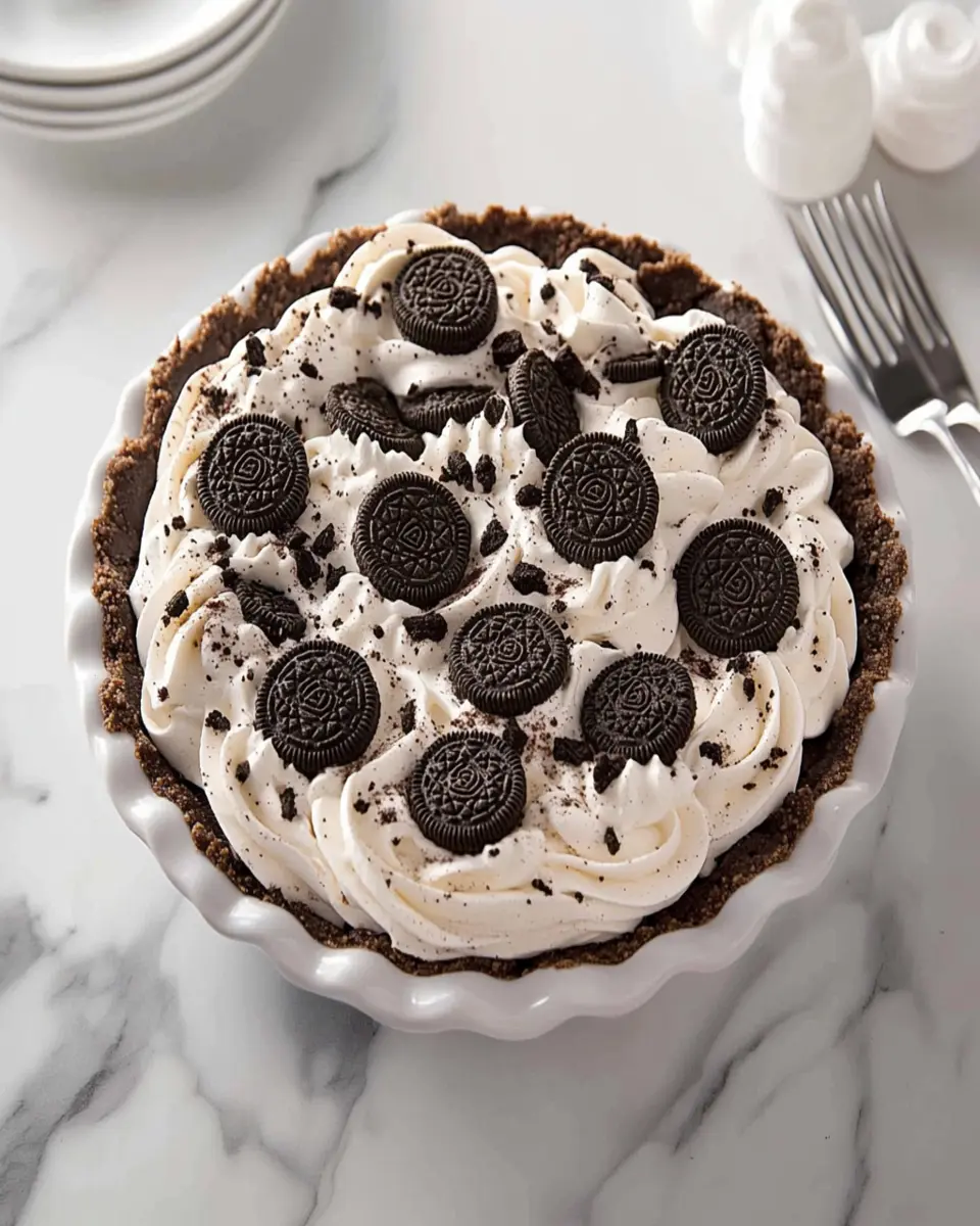 Oreo Pie First Image First Image